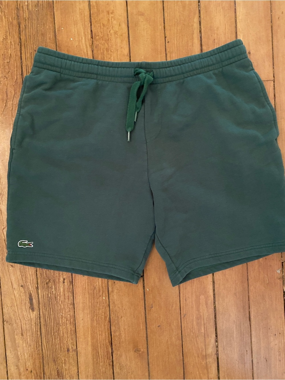 Lacoste Dark Green Athletic Drawstring Men’s Shorts